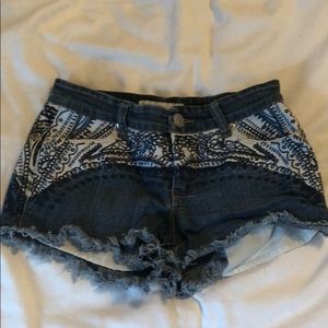 Vintage jean shorts